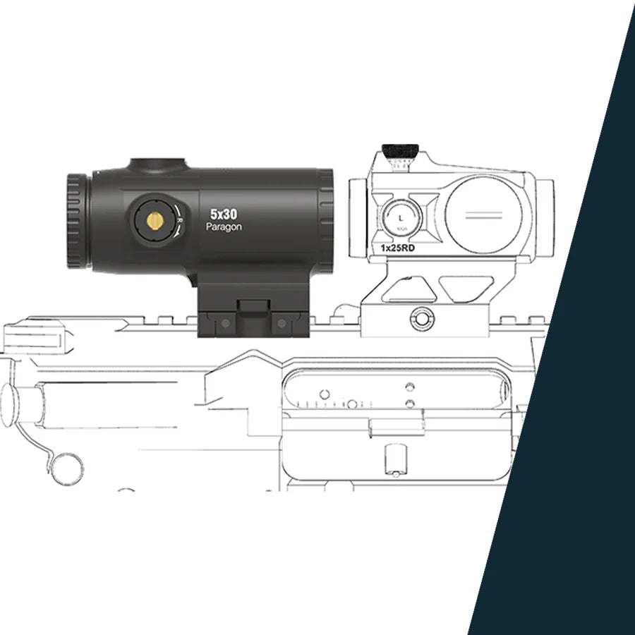 Vector Optics Paragon 5x30 Μεγεθυντικός Φακός Micro