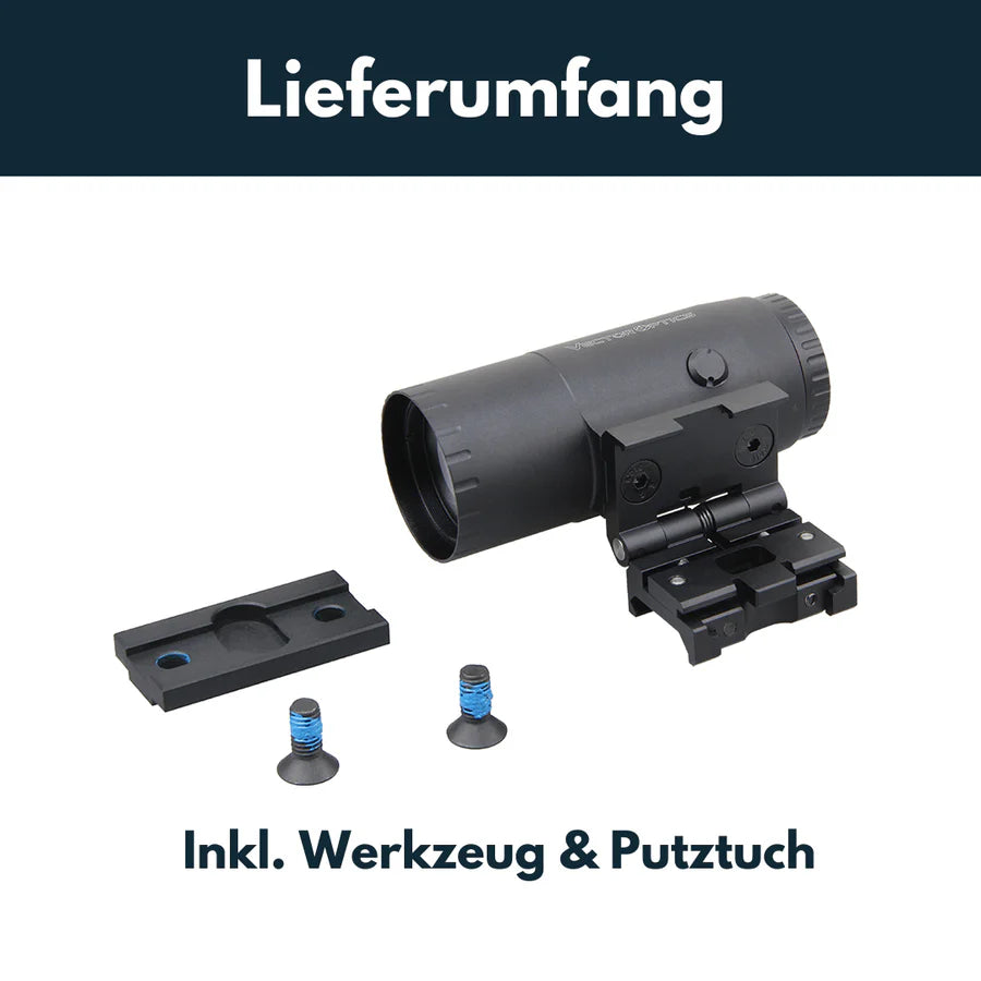 Vector Optics Paragon 5x30 Μεγεθυντικός Φακός Micro