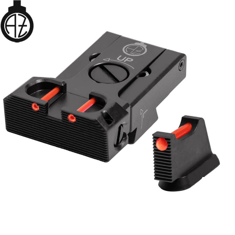 CZ 75B, CZ P-01, CZ 75 SP-01 ρυθμιζόμενα σκοπευτικά με οπτικές ίνες | type B Zendl