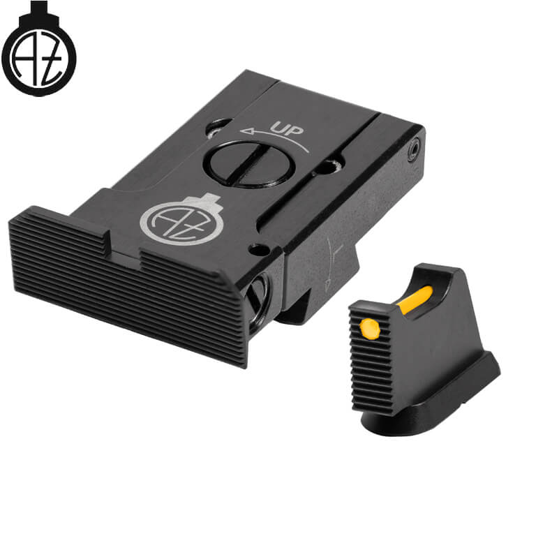 CZ 75B CZ P-01 CZ 75 SP-01 adjustable sights with fiber optics | type