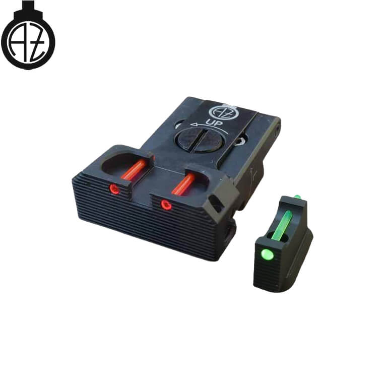 CZ P-10 adjustable sights with fiber optics | type B Zendl