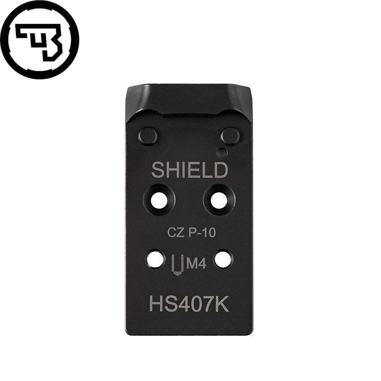 CZ P-10 Optics Ready πλάκα | Shield RMSc & Holosun K-series αποτύπωμα