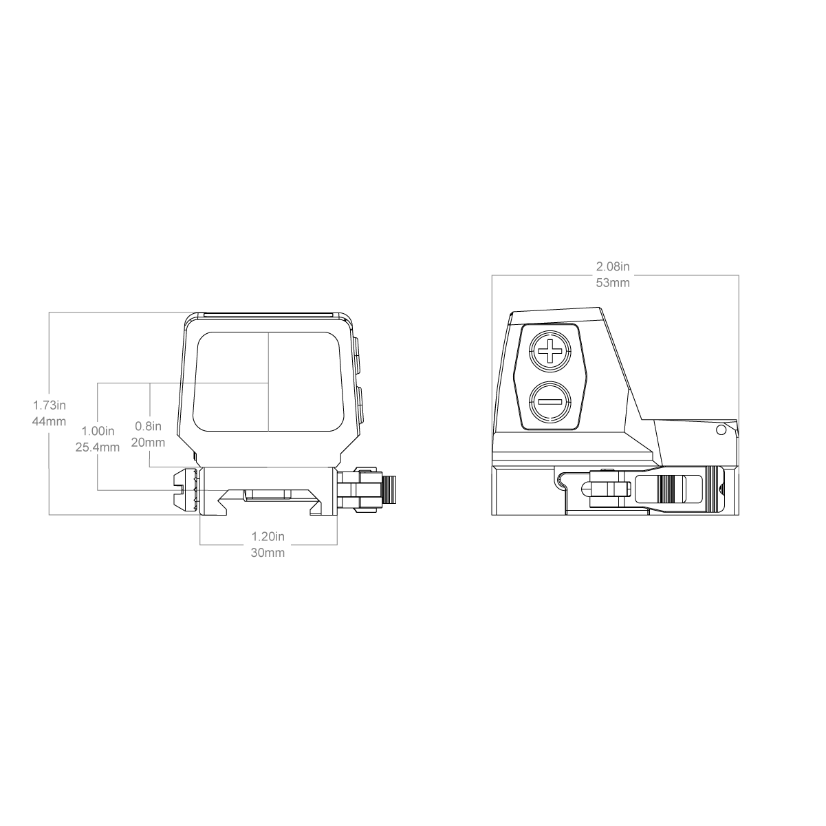 Vector Optics Frenzy Πλέον 1x22x32