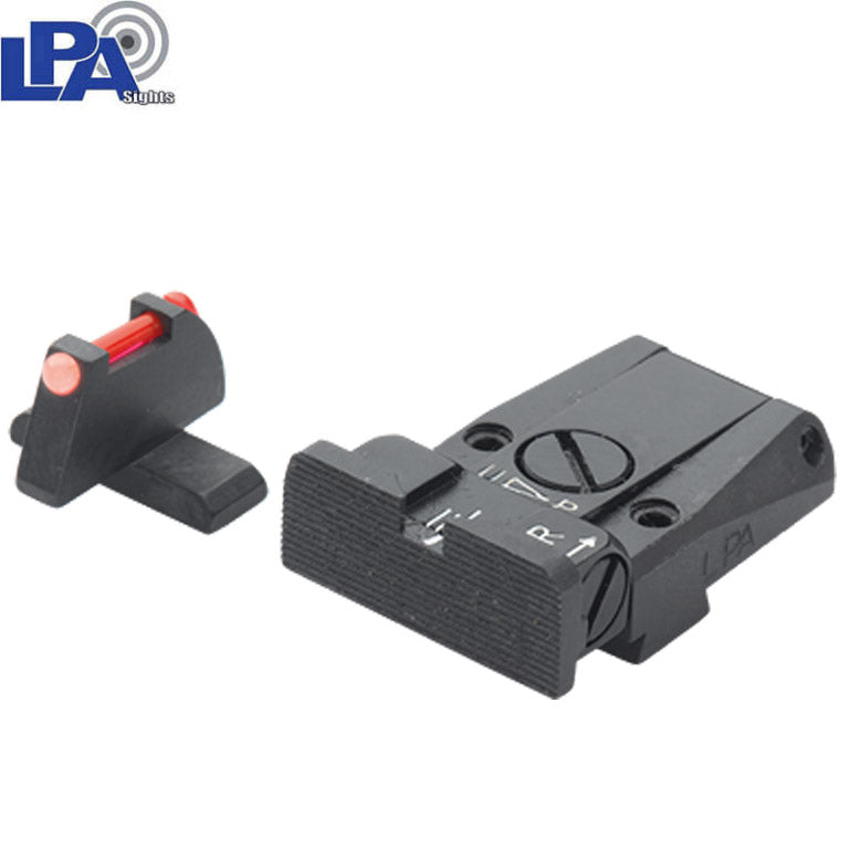 Sig Sauer P229, P320 adjustable sight set with fiber optics LPA