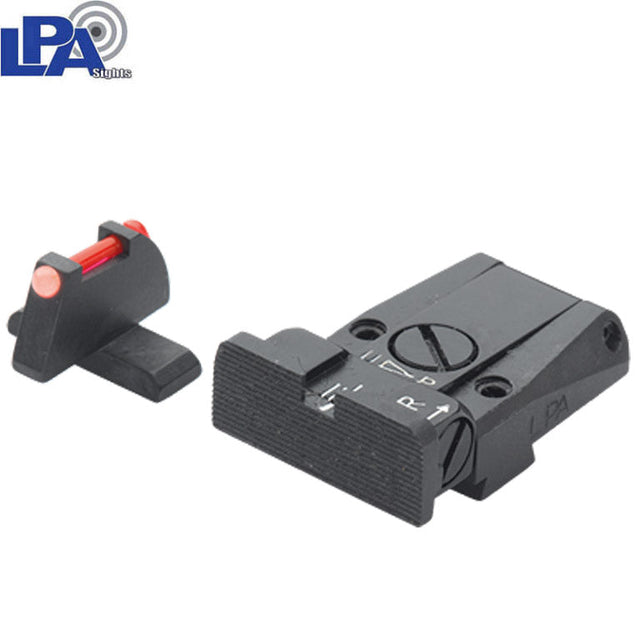 Sig Sauer P229, P320 adjustable sight set with fiber optics LPA