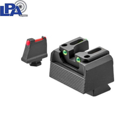 Sig Sauer P220, P226, P229, P320 & P365 Optics Ready semi-adjustable sight set | with fiber optics type B LPA