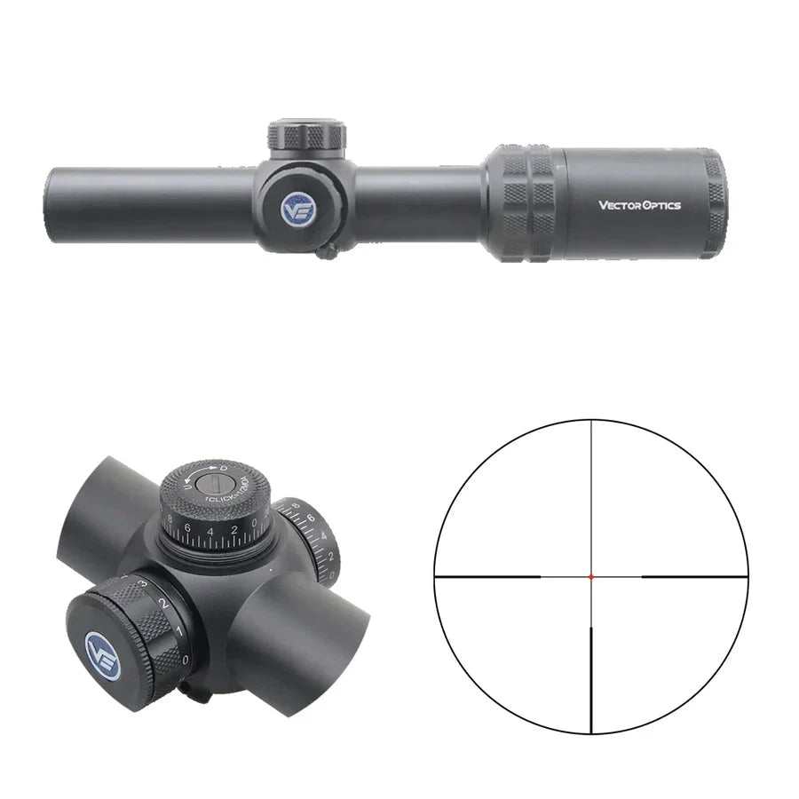 Vector Optics Grizzly 1-4x24 Κυνηγετική διόπτρα Vector Optics
