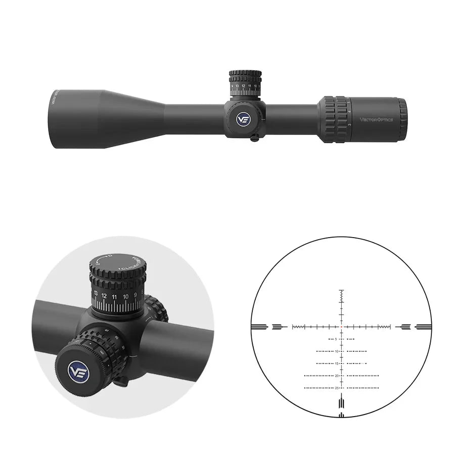Vector Optics Orion Pro MAX 3-18x50 HD SFP διόπτρα τυφεκίου Vector Optics