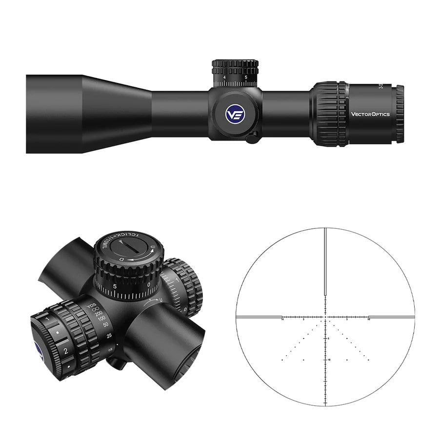Vector Optics Veyron 10x44 SFP συμπαγής διόπτρα τυφεκίου Vector Optics