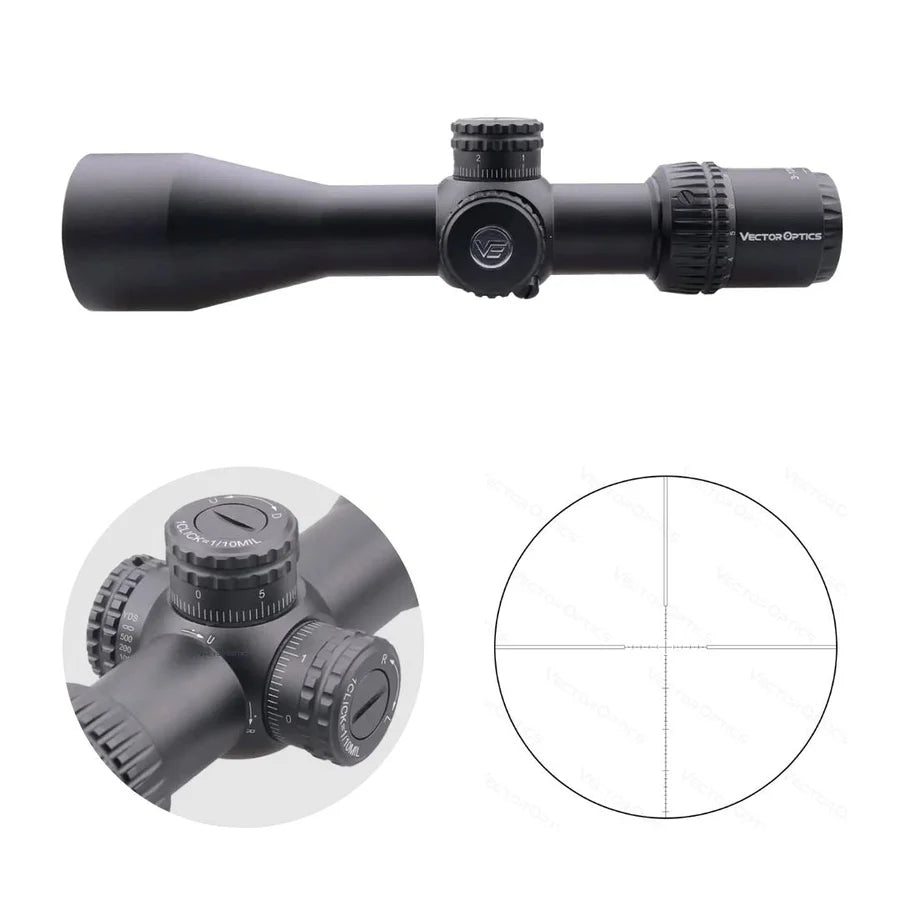 Vector Optics Veyron 3-12x44 FFP compact σκοπευτική διόπτρα τυφεκίου
