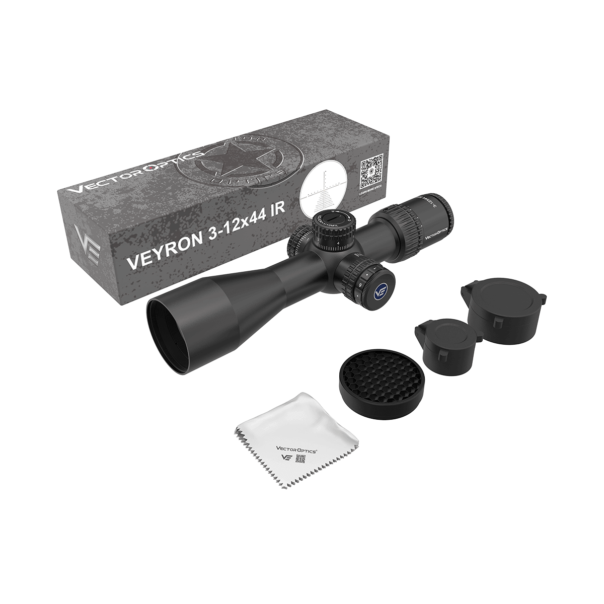 Vector Optics Veyron 3-12x44IR SFP συμπαγής διόπτρα τυφεκίου Vector Optics