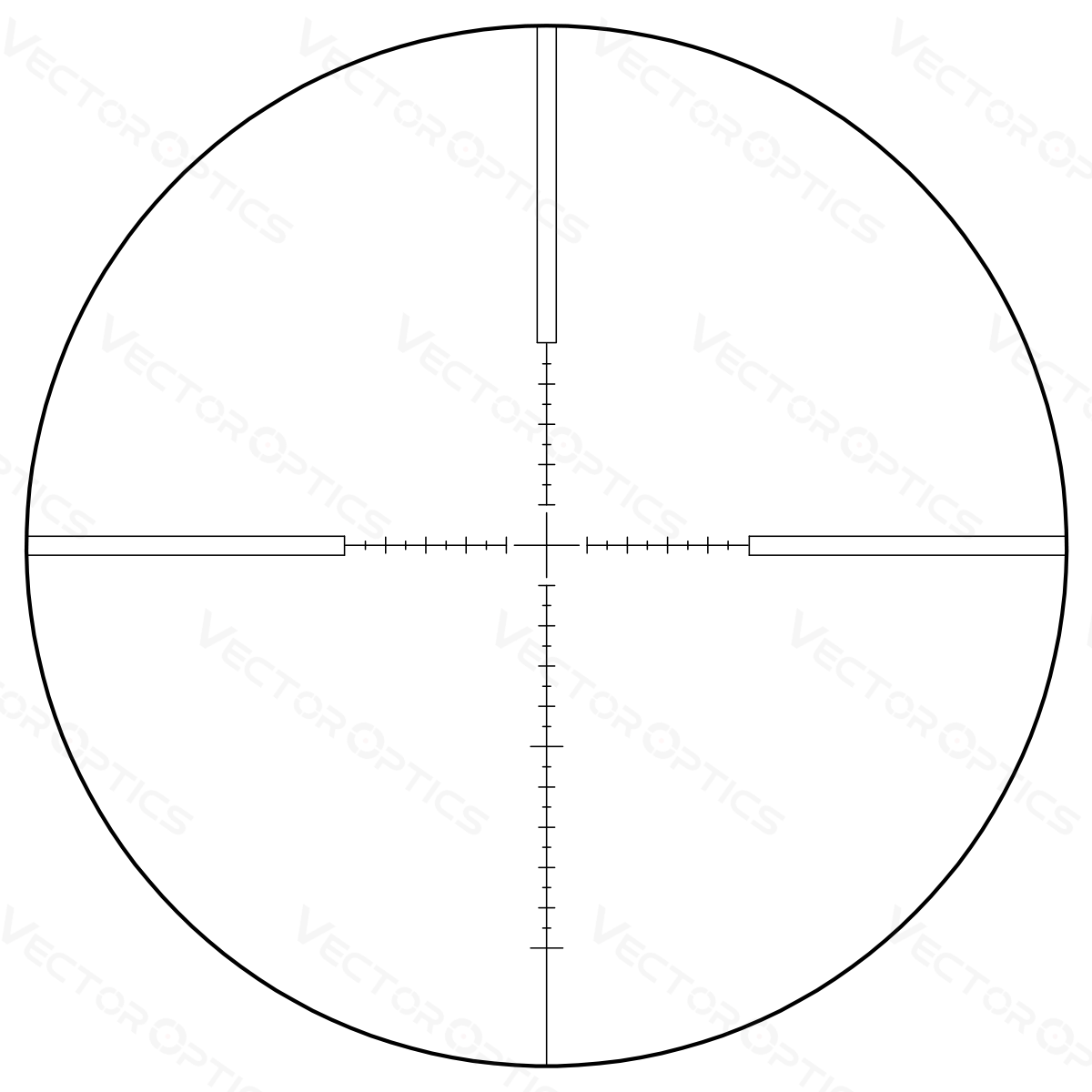 Vector Optics Veyron 3-12x44 SFP συμπαγής διόπτρα τυφεκίου Vector Optics