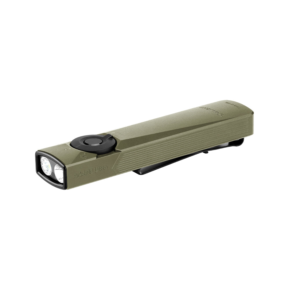 Olight Arkfeld Ultra | επίπεδος φακός EDC 3-σε-1 | 1.400 lm - Olive Green