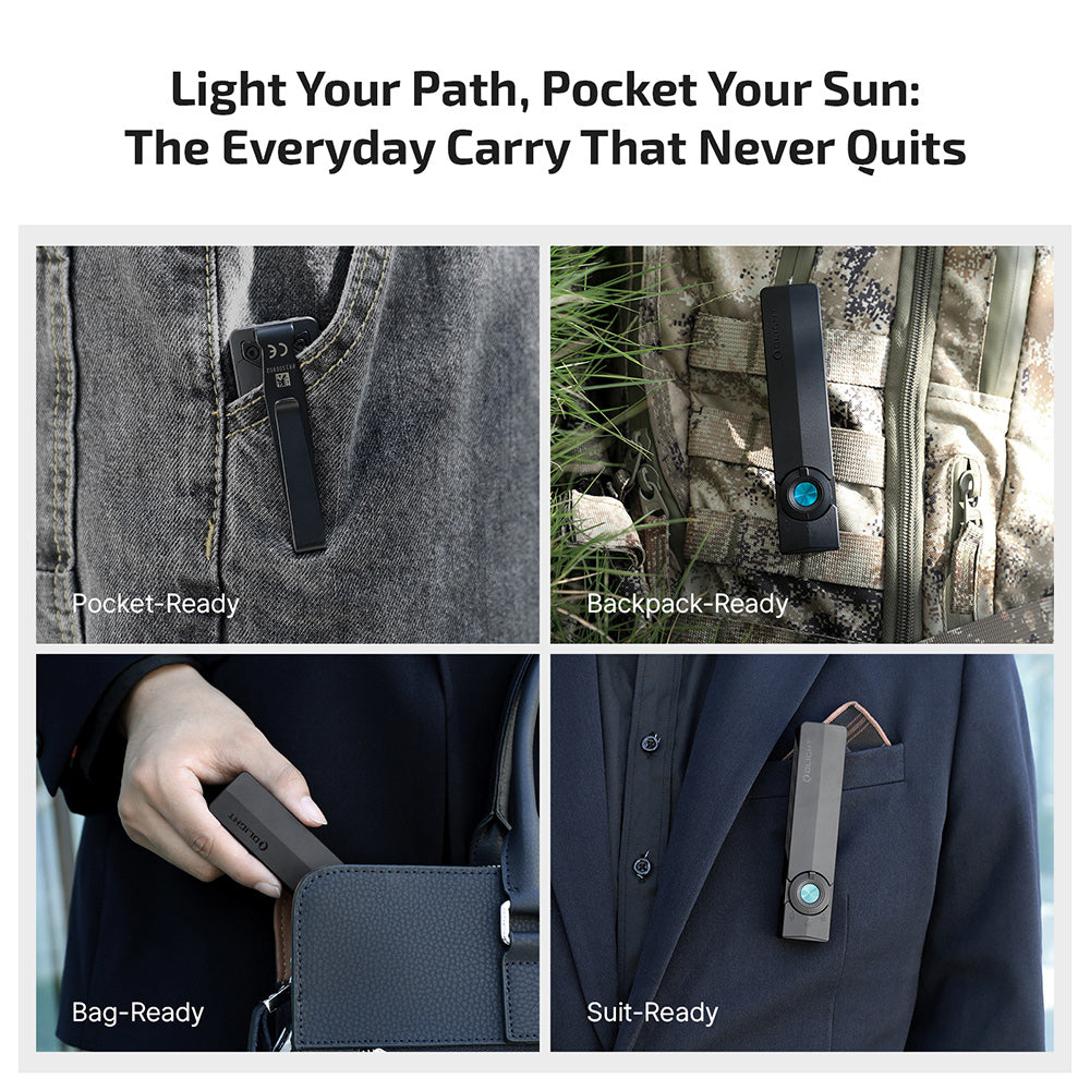 Olight ArkPro | επίπεδος φακός EDC 4-σε-1 | 1.500 lm
