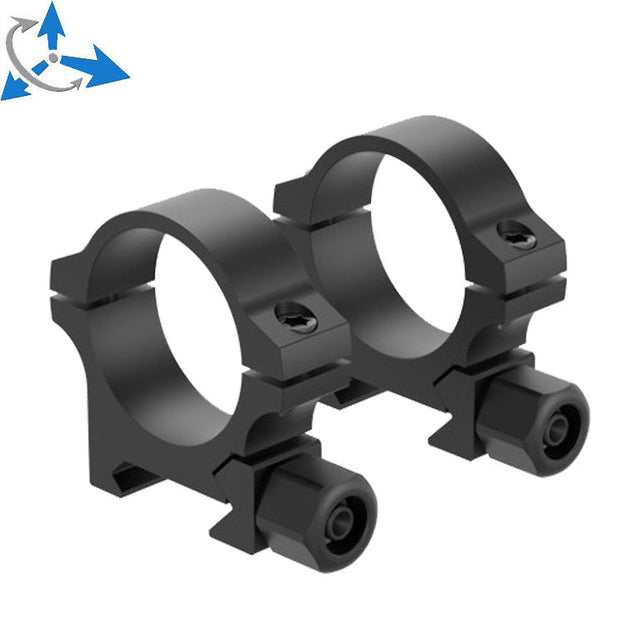 30mm scope rings | Picatinny base with screw nut JK-N