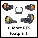 Σκοπευτικά κόκκινης κουκκίδας με C-More RTS footprint