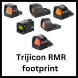 Σκοπευτικά κόκκινης κουκκίδας με Trijicon RMR footprint
