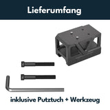 Picatinny βάση για σκοπευτικό κόκκινης κουκκίδας με ανυψωτήρα [32 mm] | C-More RTS footprint 