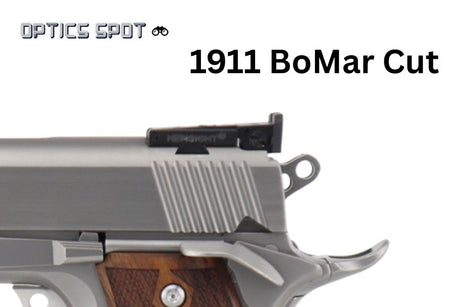 1911 [BoMar Cut] ρυθμιζόμενο οπίσθιο σκοπευτικό | with fiber optics