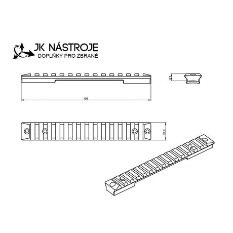 Franchi Horizon ράγα Picatinny [steel]