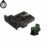 Walther PDP χαμηλά ρυθμιζόμενα σκοπευτικά με οπτικές ίνες | τύπος