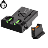 CZ 75B, CZ P-01, CZ 75 SP-01 ρυθμιζόμενα σκοπευτικά με οπτικές ίνες | type B Zendl