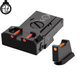 CZ 75B, CZ P-01, CZ 75 SP-01 ρυθμιζόμενα σκοπευτικά με οπτικές ίνες | type B Zendl