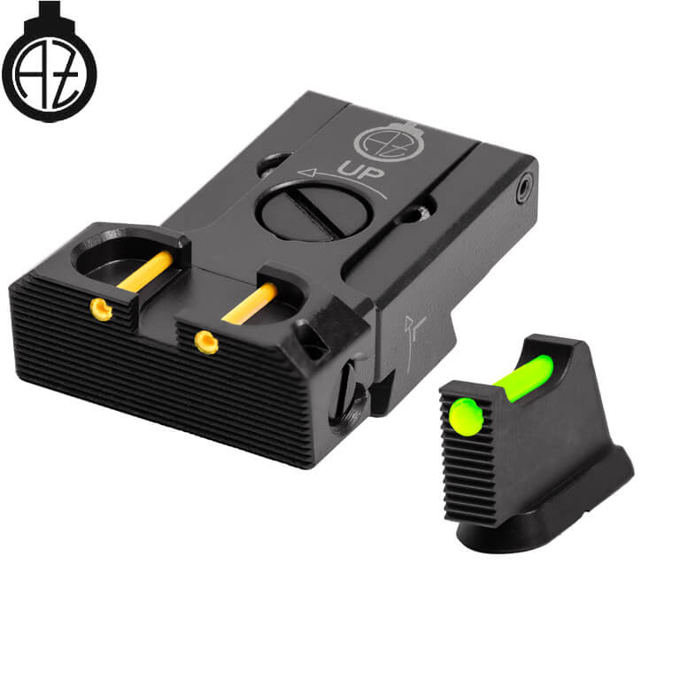 CZ 75B, CZ P-01, CZ 75 SP-01 ρυθμιζόμενα σκοπευτικά με οπτικές ίνες | type B Zendl