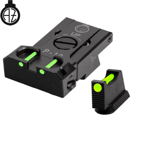 CZ P-10 ρυθμιζόμενα σκοπευτικά with fiber optics | type B
