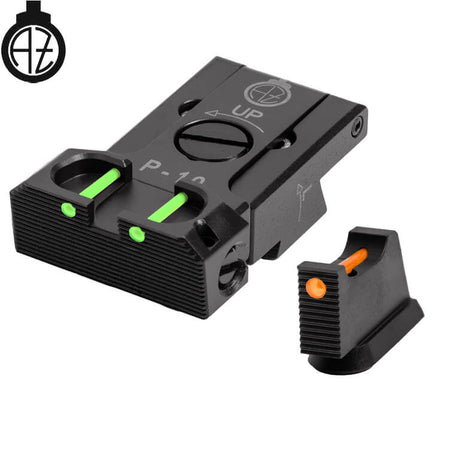 CZ P-10 ρυθμιζόμενα σκοπευτικά with fiber optics | type B