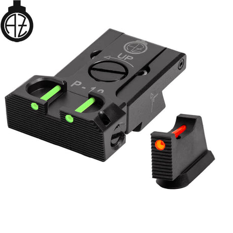 CZ P-10 ρυθμιζόμενα σκοπευτικά with fiber optics | type B