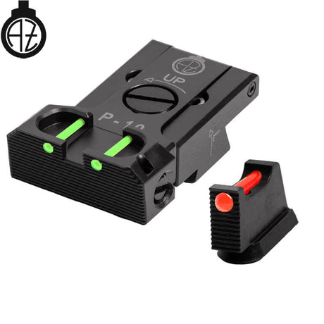 CZ P-10 ρυθμιζόμενα σκοπευτικά with fiber optics | type B
