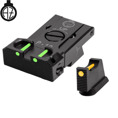 CZ P-10 ρυθμιζόμενα σκοπευτικά with fiber optics | type B
