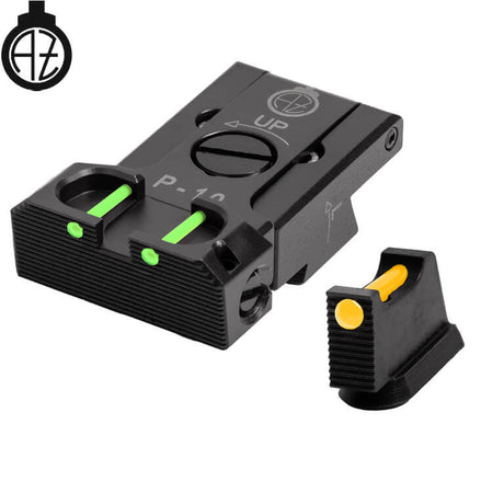 CZ P-10 ρυθμιζόμενα σκοπευτικά with fiber optics | type B