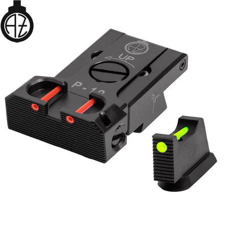 CZ P-10 ρυθμιζόμενα σκοπευτικά with fiber optics | type B