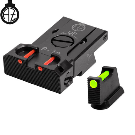 CZ P-10 ρυθμιζόμενα σκοπευτικά with fiber optics | type B