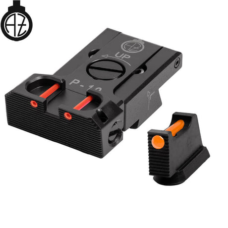CZ P-10 ρυθμιζόμενα σκοπευτικά with fiber optics | type B