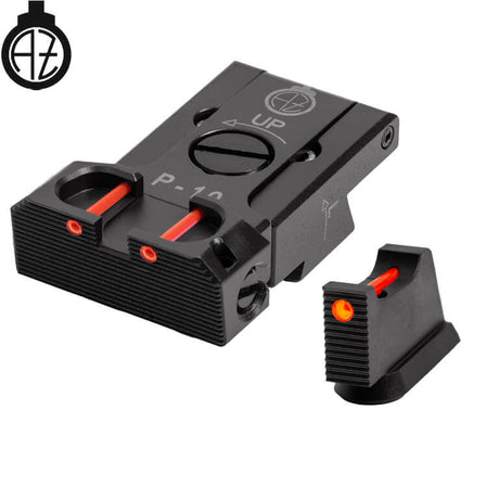 CZ P-10 ρυθμιζόμενα σκοπευτικά with fiber optics | type B