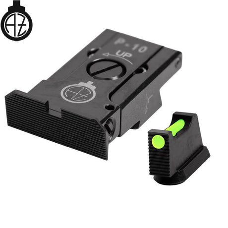 CZ P-10 ρυθμιζόμενα σκοπευτικά with fiber optics | type