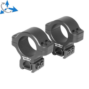 CZ 457 δακτύλιοι διόπτρας for dovetail | 1 inch [25.4mm]