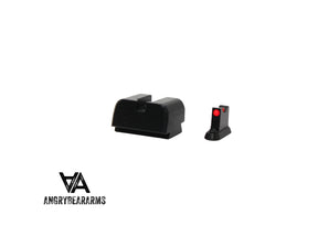 CZ P-10 Optics Ready ψηλά σκοπευτικά | με οπτικές ίνες
