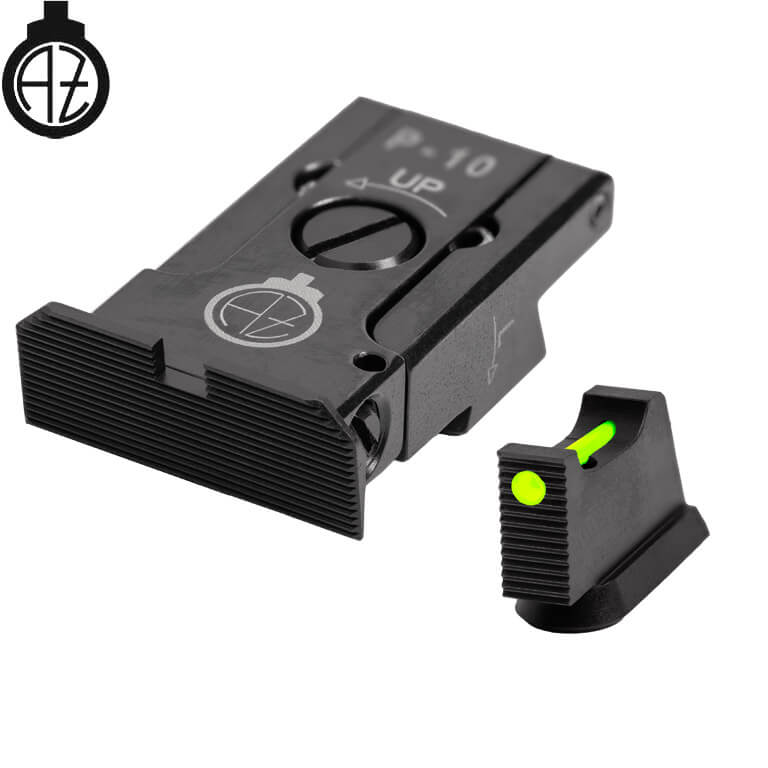 CZ P-10 ρυθμιζόμενα σκοπευτικά με οπτικές ίνες | type A