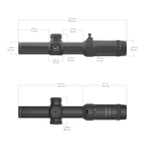 Vector Optics Διόπτρα τουφεκιού Forester 1-5x24SFP GenII 