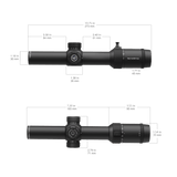 Vector Optics Διόπτρα τυφεκίου Forester 1-8x24 SFP 