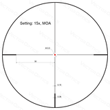 Vector Optics Διόπτρα τουφεκιού Forester 3-15x50SFP 