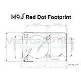 Vector Optics Φρενίτιδα 1x22x26 MOS red dot 