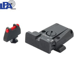 Ρυθμιζόμενα σκοπευτικά για Glock [G17 G19 G26 & other] | με οπτικές ίνες