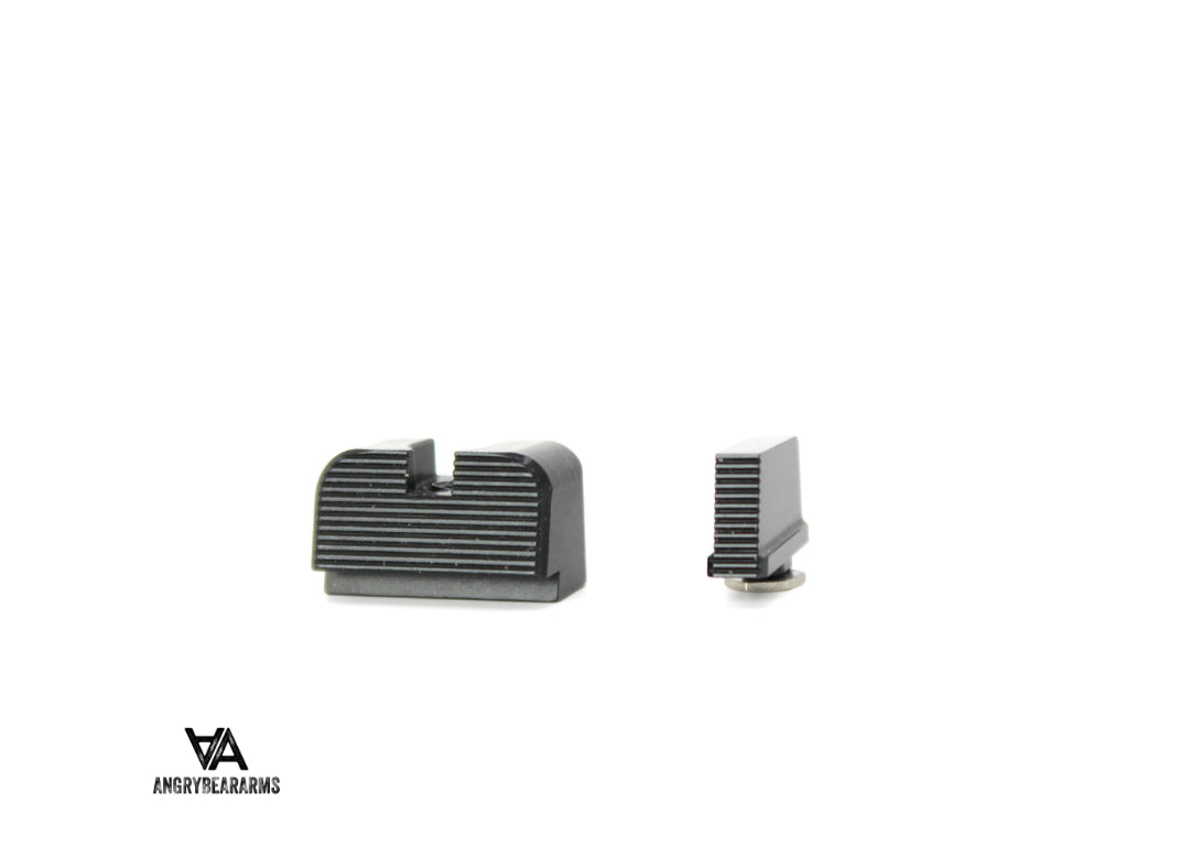 Glock MOS [G17 MOS, G19 MOS, & άλλοι] ψηλό αυλακωτό σκοπευτικά 
