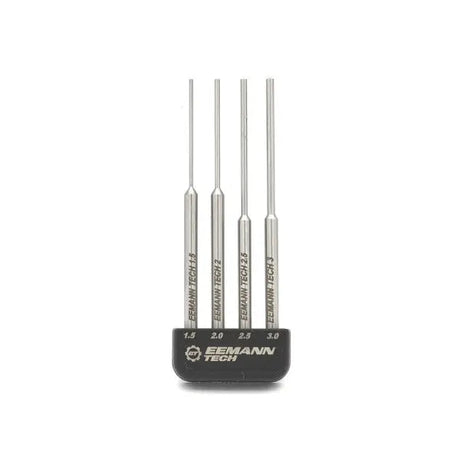 Σετ διατρητήρων οπλουργού | 1.5 - 2.0 - 2.5 - 3.0 mm Eemann Tech