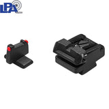 HK VP9 OR & HK SFP9 OR ρυθμιζόμενα σκοπευτικά | με οπτικές ίνες